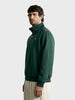 Men's Green Regular Fit Solid Casual Sweatshirt