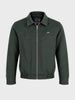Men's Green Regular Fit Solid Casual Jacket