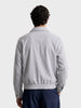 Men's Grey Regular Fit Solid Casual Jacket