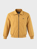 Men's Yellow Regular Fit Solid Casual Jacket