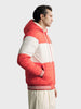 Men's Rust Regular Fit Colourblocked Casual Jacket