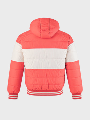 Men's Rust Regular Fit Colourblocked Casual Jacket