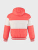 Men's Rust Regular Fit Colourblocked Casual Jacket