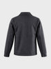 Men's Grey Regular Fit Solid Casual Jacket