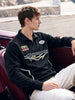 Men's Black Regular Fit Printed Casual Sweatshirt