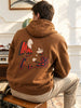 Men's Brown Regular Fit Printed Character Sweatshirt