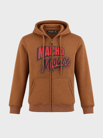 Men's Brown Regular Fit Printed Character Sweatshirt