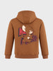 Men's Brown Regular Fit Printed Character Sweatshirt