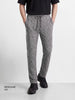 Men's Grey Regular Fit Solid Resort Wear Jogger