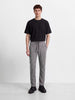 Men's Grey Regular Fit Solid Resort Wear Jogger