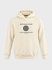 Men's Off White Regular Fit Solid Casual Sweatshirt