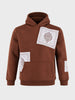 Men's Brown Relaxed Fit Solid Resort Sweatshirt