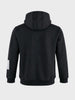 Men's Black Relaxed Fit Solid Resort Sweatshirt