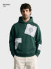 Men's Green Relaxed Fit Solid Resort Sweatshirt