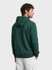 Men's Green Relaxed Fit Solid Resort Sweatshirt