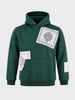 Men's Green Relaxed Fit Solid Resort Sweatshirt