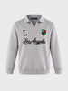 Men's Grey Relaxed Fit Embroidered Casual Sweatshirt