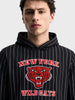 Men's Black Relaxed Fit Embroidered Casual Sweatshirt