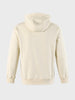 Men's Off White Relaxed Fit Embroidered Casual Sweatshirt