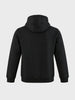 Men's Black Relaxed Fit Printed Casual Sweatshirt