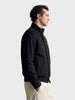 Men's Black Regular Fit Solid Casual Jacket