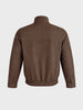Men's Brown Regular Fit Solid Casual Jacket