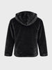 Men's Black Regular Fit Solid Casual Jacket