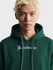 Men's Green Relaxed Fit Printed Casual Sweatshirt