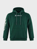 Men's Green Relaxed Fit Printed Casual Sweatshirt