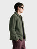 Men's Green Regular Fit Solid Casual Shirt