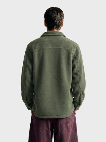 Men's Green Regular Fit Solid Casual Shirt