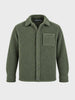 Men's Green Regular Fit Solid Casual Shirt