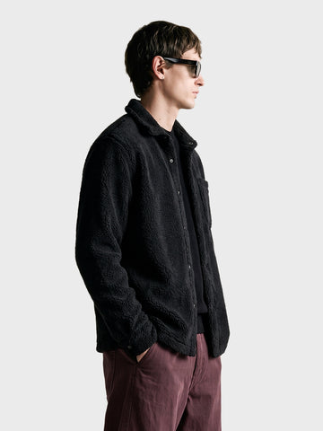 Men's Black Regular Fit Solid Casual Shirt