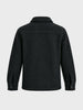 Men's Black Regular Fit Solid Casual Shirt