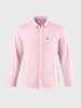 Men's Pink Slim Fit Striped Casual Shirt