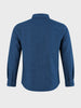 Men's Navy Slim Fit Striped Casual Shirt