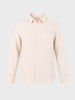 Men's Red Slim Fit Striped Casual Shirt