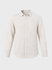 Men's Black Slim Fit Striped Casual Shirt