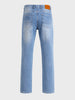 Men's Blue Slim Fit Solid Casual Jeans