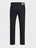 Men's Black Slim Fit Solid Casual Jeans