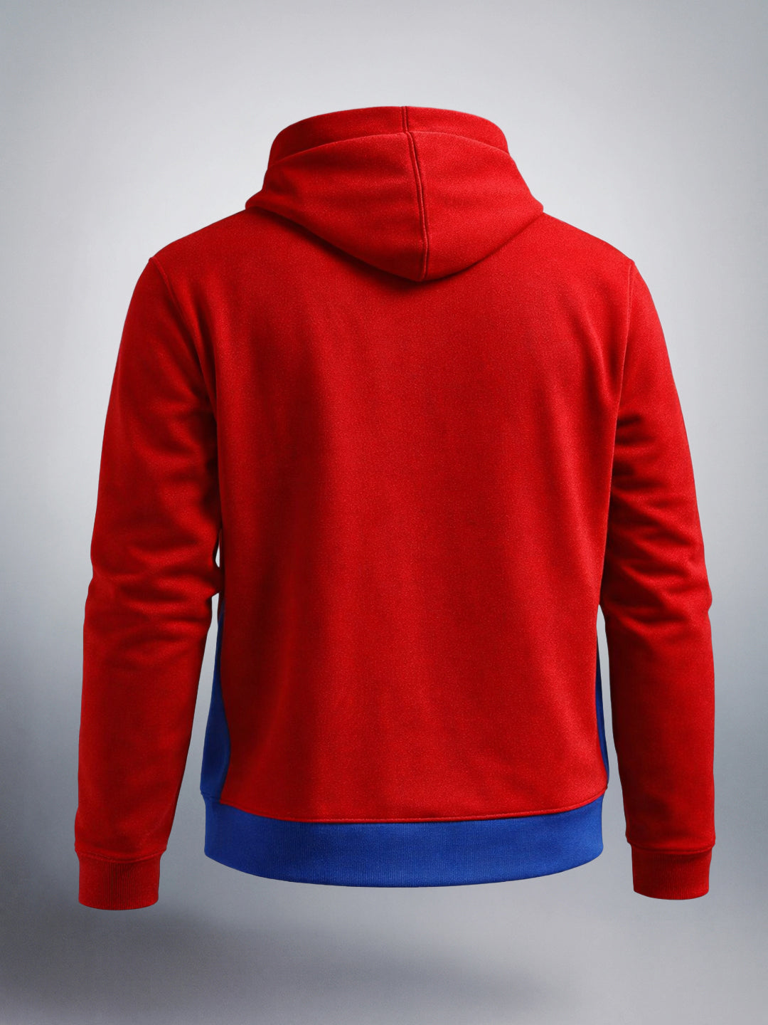 Men's Crimson Regular Fit Printed Casual Sweat Shirt