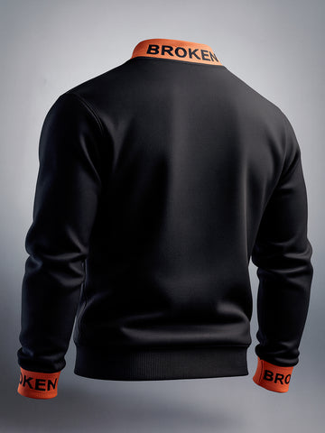 Men's Printed Oversized Sweatshirt