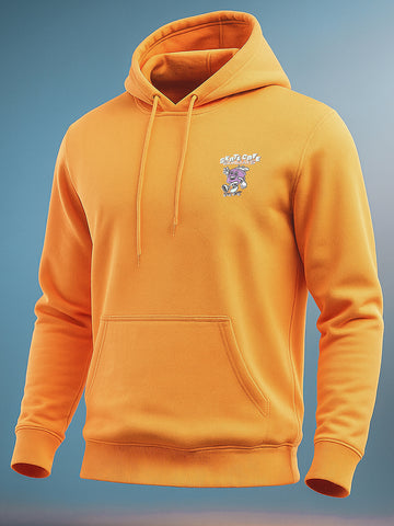 Men's Back Printed Oversized Sweatshirt