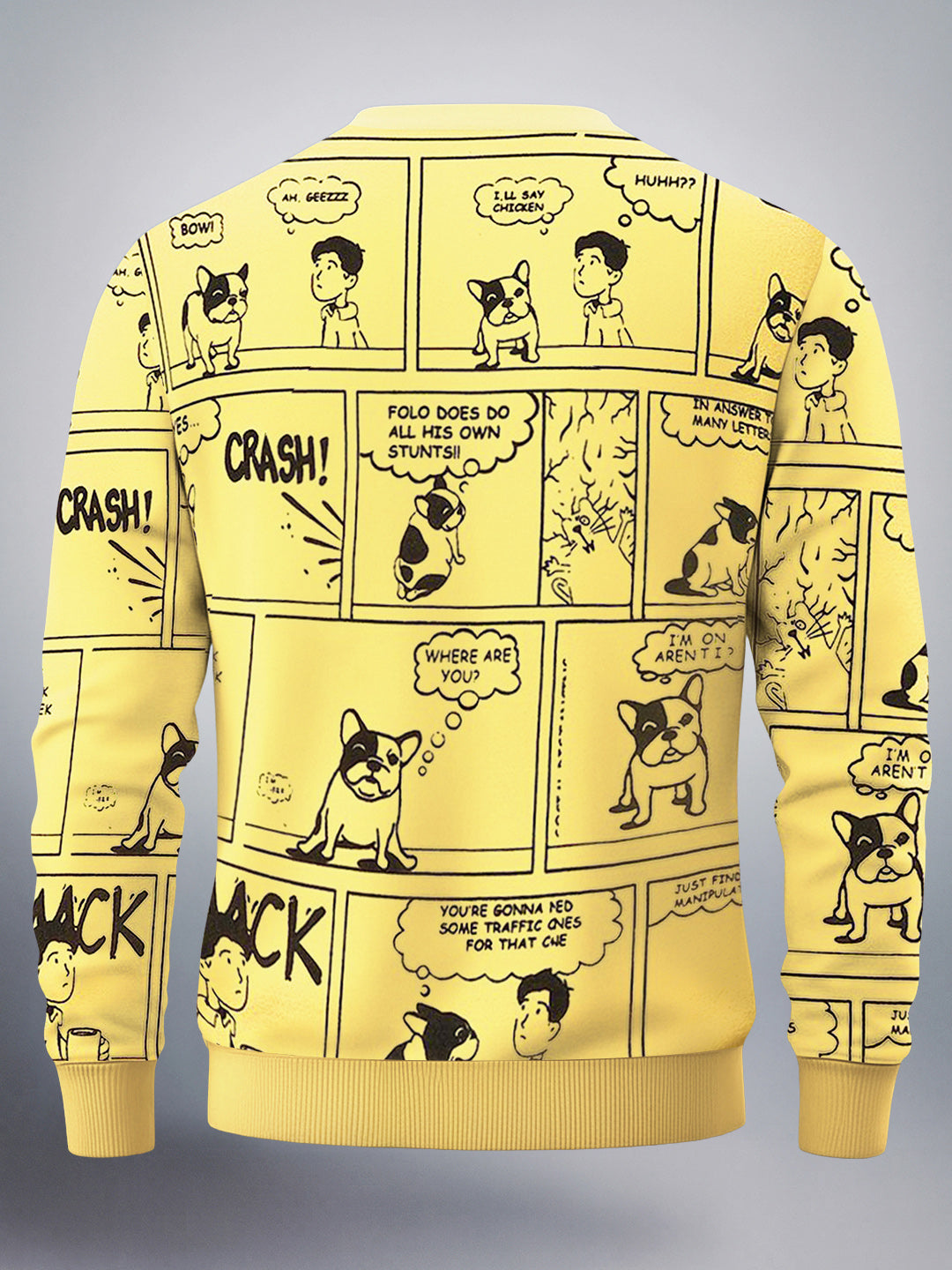 Men's Antique Moss Oversized Fit Printed Casual Sweat Shirt