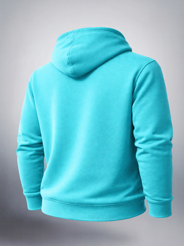 Men's Lagoon Relaxed Fit Printed Casual Sweat Shirt