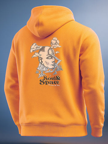 Men's Back Printed Oversized Sweatshirt