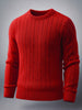 Men's Knitted Regular Fit Sweater