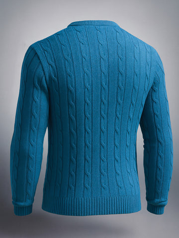 Men's Knitted Regular Fit Sweater