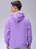 Men's Relaxed Fit Placement Printed Overhead Hooded Sweatshirt