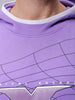 Men's Relaxed Fit Placement Printed Overhead Hooded Sweatshirt